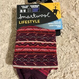 NWT Smartwool Socks Women M 7-9.5 Lifestyle Ultra Light Cushion Merino USA